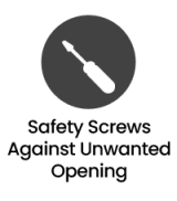 Safety Screws against Unwanted Opening